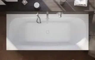 Ванна, Duravit, Aurena, шгв 1800*800*480, DuroCast Smooth, цвет-белый матовый