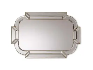 Зеркало для ванной Sbordoni Savoie SB002O вставки из флоат-стекла, латунь