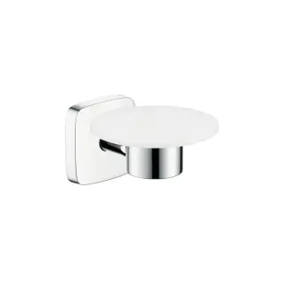 Мыльница HANSGROHE Pura vida 41502000 керамика / хром