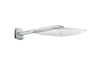 Верхний душ HANSGROHE Pura vida 27437400 хром/белый