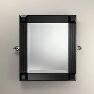 Зеркало для ванной Devon&Devon Bizet EFBIZETPWCR глянцевый лак pure white, хром