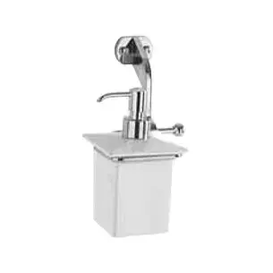 Дозатор Kerasan Waldorf 741290 хром/белый