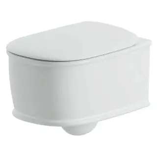 Унитаз Art Ceram ATELIER ATV001.37;00+AZA001.37;71 цвет dennim 37, хром