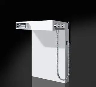 Смеситель для ванны Dornbracht Elemental spa nota 25963770-00 хром / corian