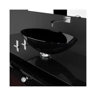 Раковина Glass Design Collier COLLIERT30F4 черный