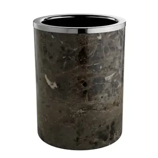 Корзина 3SC Palace PA65AEMSL мрамор EMPERADOR DARK/хром