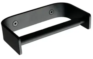 Держатель для туалетной бумаги NIC design CURVA 008.765.064 матовый черный