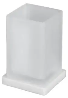 Стакан Colombo Design LOOK B1641.BM белый матовый, стекло матовое