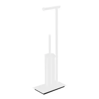 Ершик туалетный Colombo Design Square B9907.BM белый матовый