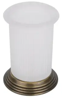 Стакан Colombo Design Hermitage B3341.OA антич.бронза/мат.стекло