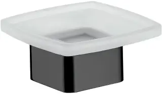 Мыльница EMCO LOFT BLACK 0530.133.01 Satin crystal glass/Black