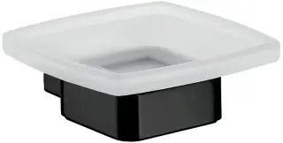 Мыльница EMCO LOFT BLACK 0530.133.00 Satin crystal glass/Black