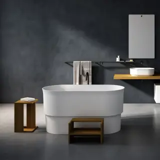 Столик для ванной комнаты Agape IMMERSION AVAS1983I IROKO