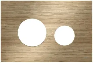 Лицевая панель для клавиш 22*15h натуральное дерево дуб