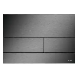 Клавиша Tece Square 2 9240846 чёрный брашированный хром