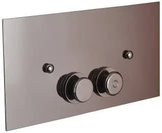 Клавиша смыва для инсталляций GEBERIT 33*17 Brushed Black Nichel