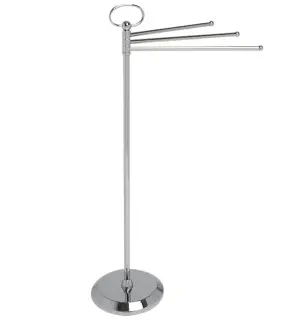 Стойка комбинированная Cristal&Bronze FS01-A1-6113 хром