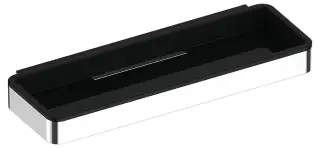 Полка для ванной Keuco Plan 14958070037 нержавеющая сталь/темно-серый