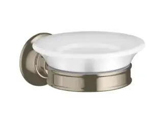 Мыльница AXOR Montreux 42033820 шлифованный никель / керамика