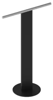 Держатель для полотенец Keuco UNIVERSAL 04987370101 black/chrome-plated