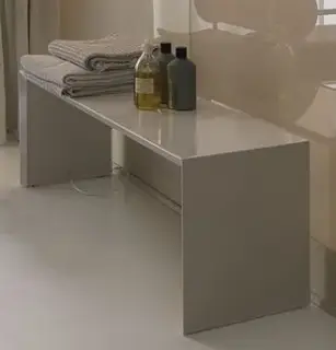 Скамейка с электрическим подогревом 120*35*40 Nero Micalizzato