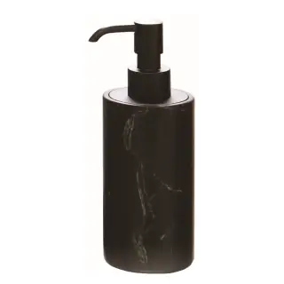 Дозатор Bertocci CARRARINO 124.4401.0800 мрамор Marquina/матовый черный