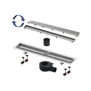 Комплект для монтажа дренажного канала Tece TECElinus