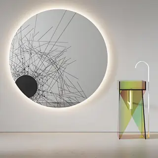 Зеркало для ванной Artelinea GRAFFI 1 TGRN160AD