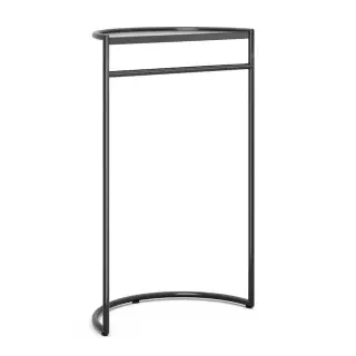 Держатель для полотенец Milldue ROMA 4928 черный матовый