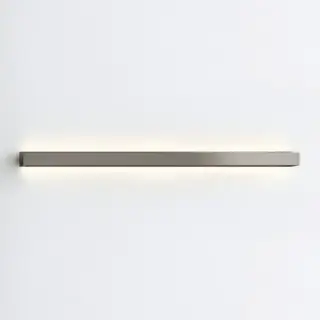 Полка для ванной Milldue LJOS 6752 профиль-QUARZO-335, полочка-стекло FUME-V09