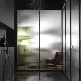 Душевое ограждение: дверь+боковая стенка Vismara Vetro SUITE