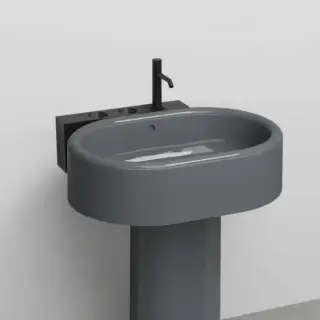 Полка для ванной Cielo ITACA ITMLSX.NM цвет-матовый черный