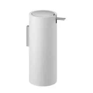 Дозатор Decor Walther STONE WSP 0972255 сталь матовая/белый