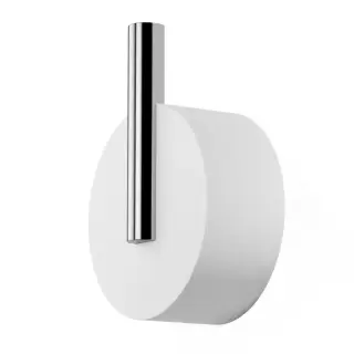 Крючок Decor Walther Stone WHK 0972654 хром/белый