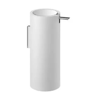Дозатор Decor Walther STONE WSP 0972254 mineral-cast white matt, хром