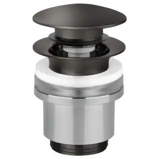 Донный клапан Gessi Accessori 01408#707 цвет-Black Metal Brushed PVD