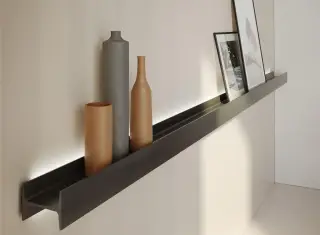 Полка для ванной Antonio Lupi LETTERAMUTA LEMU12.180+LEMU45.DX KAJAL GOFFRATTO-5101