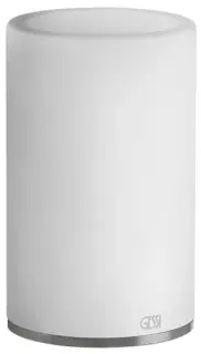 Стакан Gessi GESSI316 54731#239 steel brushed, белый