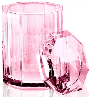 Контейнер для ватных дисков/палочек Decor Walther KR BMD 0931461 розовый