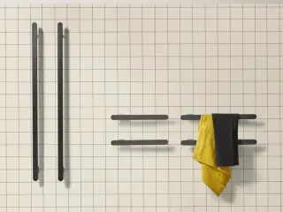 Полотенцесушитель электрический Antonio Lupi RIGO RIGO60 NERO GOFFRATO-545