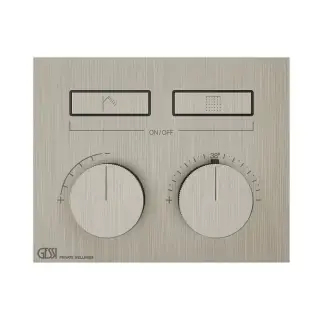 Термостат Gessi HI-FI 63004#149 FINOX BRUSHED NICKEL