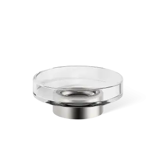 Мыльница Decor Walther CENTURY STS 0587470 прозрачное стекло/матовая нержавеющая сталь