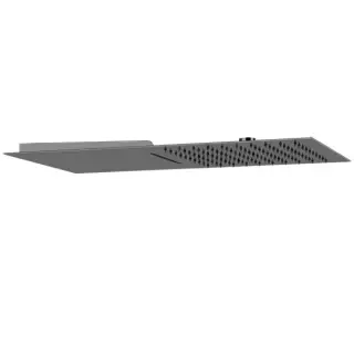 Верхний душ Gessi Tremillimetri 33083#707 цвет-Black Metal Brushed PVD