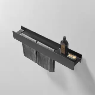 Полка для ванной Antonio Lupi LMCOMBI LMCMB74572.SX цвет-NERO GOFFRATO-545