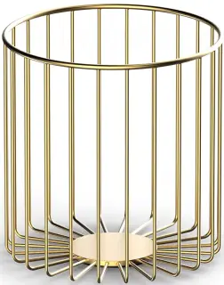 Корзина для белья Decor Walther DW 220 0859282 золото матовый