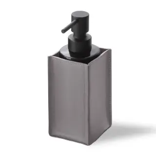 Дозатор Decor Walther NAPPA SSP 0939093 кожа NAPPA цвет-дымчато-серый