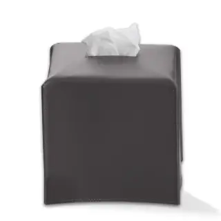 Контейнер для салфеток Decor Walther NAPPA KBQ 0938193 кожа NAPPA цвет-дымчато-серый