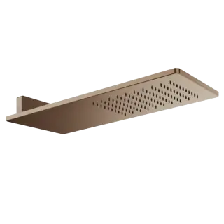 Верхний душ Gessi Rettangolo 33095#708 цвет-браш.медь PVD