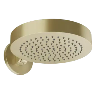 Верхний душ Gessi ORIGINI 66150#727 цвет-браш.латунь PVD