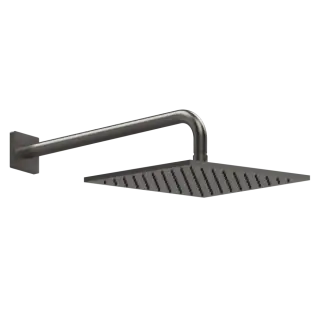 Верхний душ Gessi RILIEVO 59158#707 цвет-black metal brushed PVD